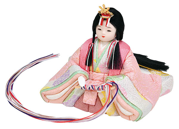 平安豊久　 雛人形　舞・凜 親王飾り 木目込み飾り　詳細画像