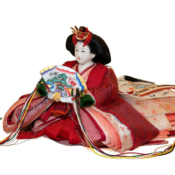 吉徳　 雛人形　小出松寿作 京十二番親王　詳細画像