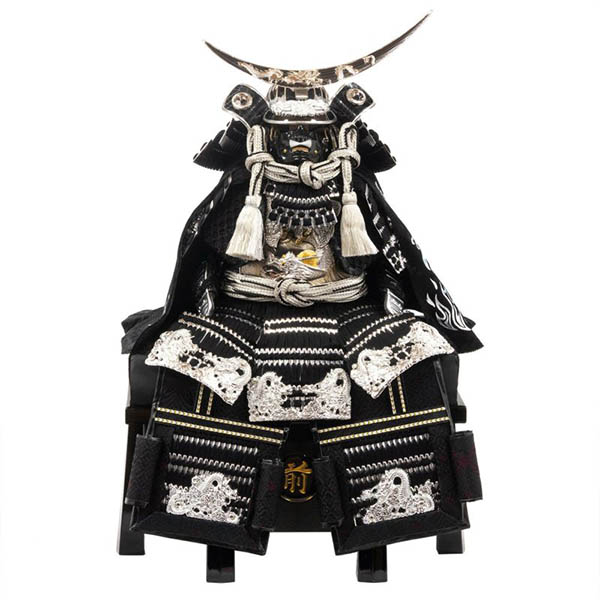 吉徳　 五月人形　黒絲縅 鎧 剛毅 床飾り 伊達政宗　詳細画像