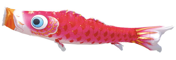 夢はるか　単品鯉のぼり　ピンク鯉