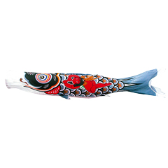 こいのぼり: 金太郎大翔　単品鯉のぼり 黒鯉