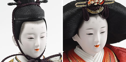 京九番親王飾り　「樋泉円作　御雛」