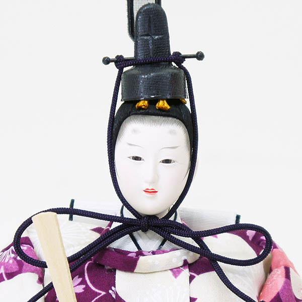 美光 雛人形 衣装着親王収納飾り 綾音　ピンクの詳細画像1