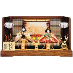 雛人形: 京十番親王飾り 江都みやび 春窓雛