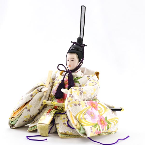 吉徳　 雛人形　小三五親王 収納箱飾り 千歳桜　詳細画像