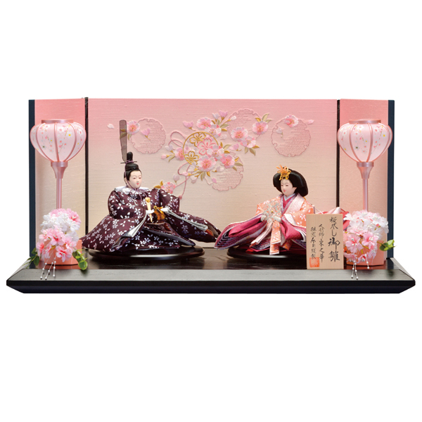 桜の舞(さくらのまい) 京十一番親王飾り