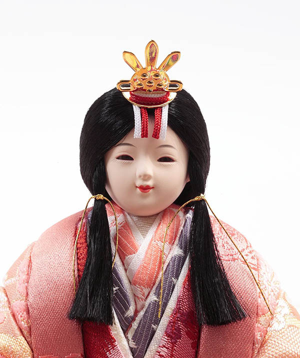 久月　 雛人形　久月作 ほのか 木目込み 木村綾 聖羅雛 親王飾り　詳細画像