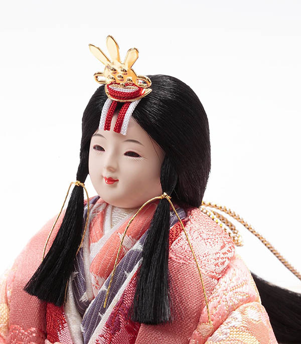 久月　 雛人形　久月作 ほのか 木目込み 木村綾 聖羅雛 親王飾り　詳細画像