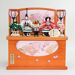 雛人形: 芥子親王 収納飾り 花ひいな