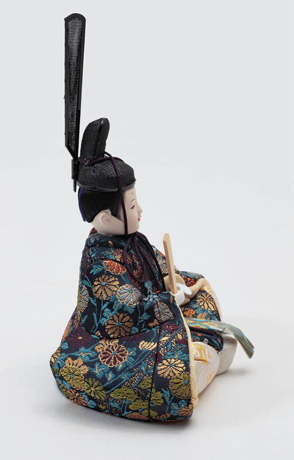 久月　 雛人形　久月作 ほのか 木目込み 木村綾 結香雛 収納三段飾り　詳細画像