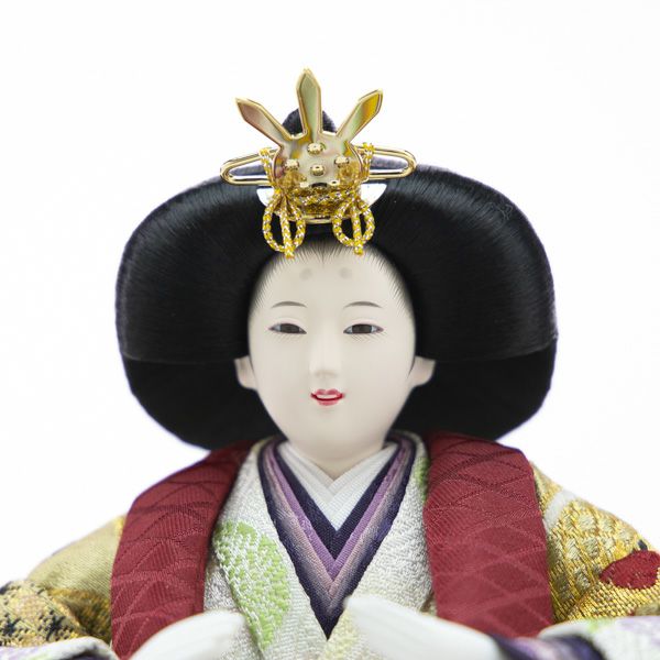 東玉　 雛人形　優雅 白夢桜ｍｉｎｉ 芥子親王飾り　詳細画像