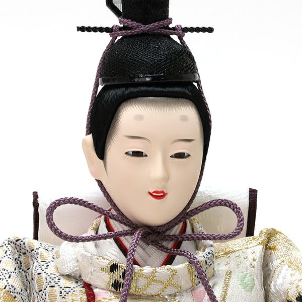 東玉　 雛人形　優雅 白夢桜ｍｉｎｉ 芥子親王 収納飾り　詳細画像