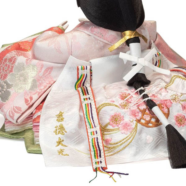 吉徳　 雛人形　芥子親王 収納箱飾り 春彩　詳細画像
