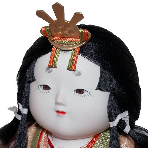 吉徳　 雛人形　幸一光作 木目込 親王飾り 小雪　詳細画像