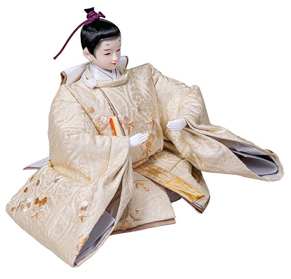 平安豊久　 雛人形　平安豊久作 さゆり 小三五親王揃 親王飾り　詳細画像