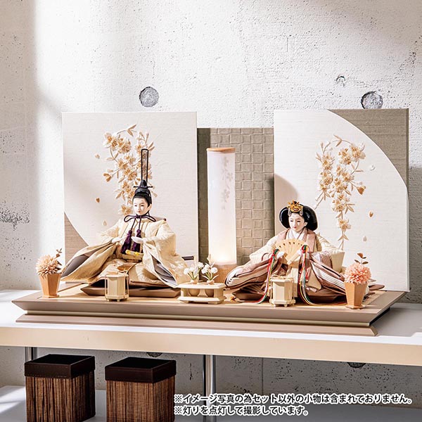 平安豊久作 さゆり 小三五親王揃 親王飾り