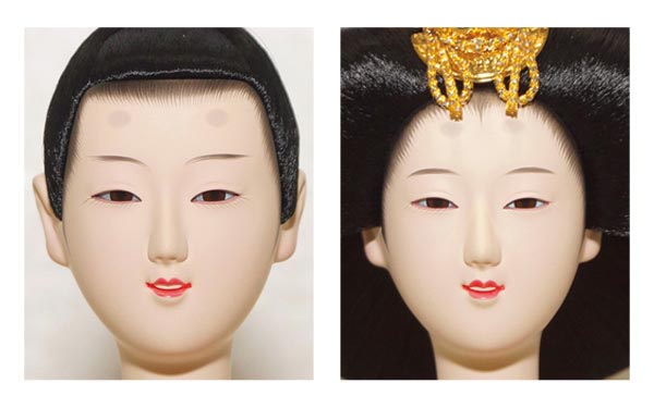 平安豊久　 雛人形　田村芙紗彦作 桜色 京十番親王揃 押し花屏風 親王飾り　詳細画像