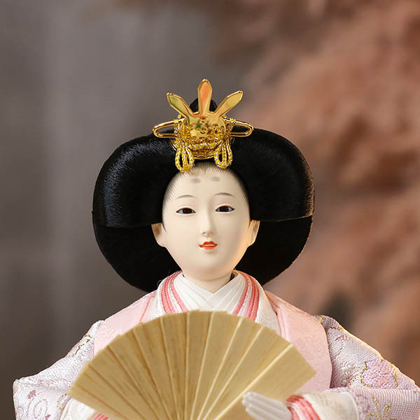 雛人形 平安豊久 セシル 芥子親王 アートフラワー 木目 アクリルケース飾り 詳細画像 平安豊久 雛人形 セシル 芥子親王 アートフラワー 木目 アクリルケース飾り 詳細画像