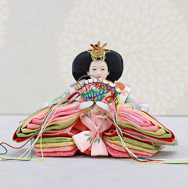 久月　 雛人形　久月 衣裳着 LED衝立 親王飾り　詳細画像