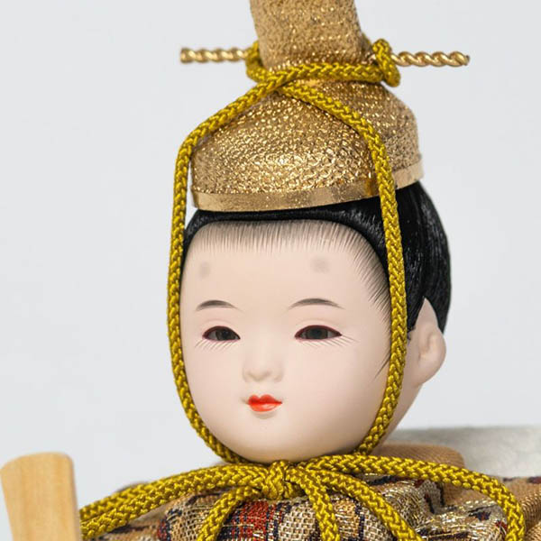 雛人形 吉徳 一秀作 木目込親王飾り 花ひいな 詳細画像 吉徳 雛人形 一秀作 木目込親王飾り 花ひいな 詳細画像