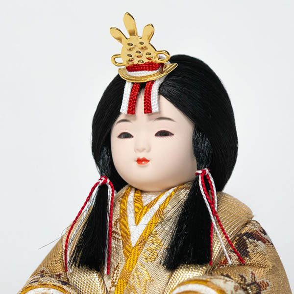 雛人形 吉徳 一秀作 木目込親王飾り 花ひいな 詳細画像 吉徳 雛人形 一秀作 木目込親王飾り 花ひいな 詳細画像