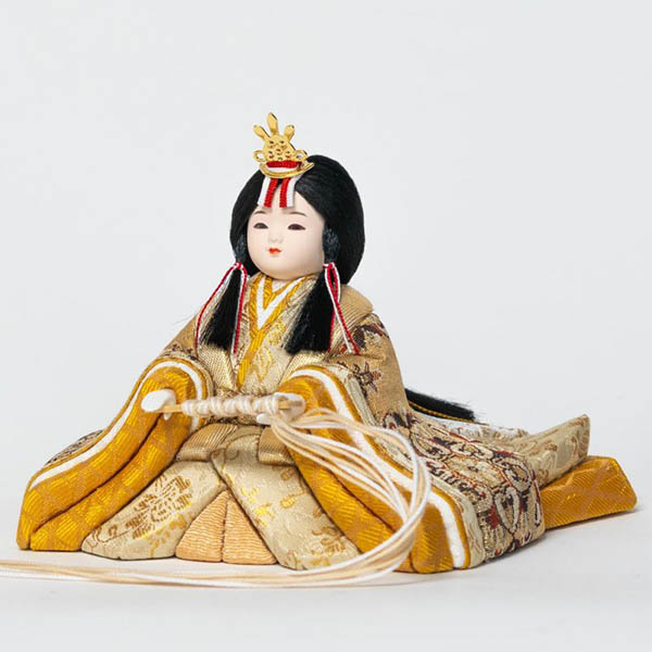 雛人形 吉徳 一秀作 木目込親王飾り 花ひいな 詳細画像 吉徳 雛人形 一秀作 木目込親王飾り 花ひいな 詳細画像