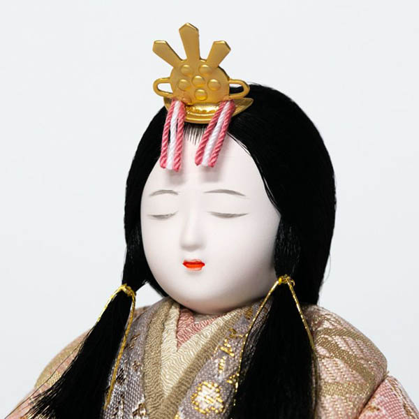 雛人形 吉徳 一秀作 木目込 親王飾り 花ひいな 詳細画像 吉徳 雛人形 一秀作 木目込 親王飾り 花ひいな 詳細画像