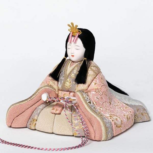雛人形 吉徳 一秀作 木目込 親王飾り 花ひいな 詳細画像 吉徳 雛人形 一秀作 木目込 親王飾り 花ひいな 詳細画像