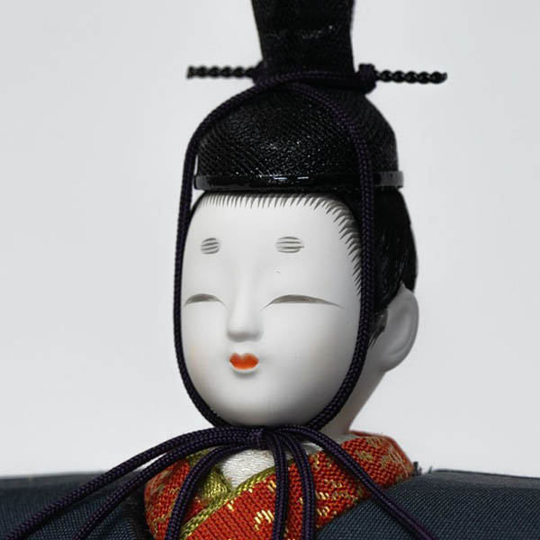 吉徳　 雛人形　一秀作 木目込 親王飾り 立雛　詳細画像