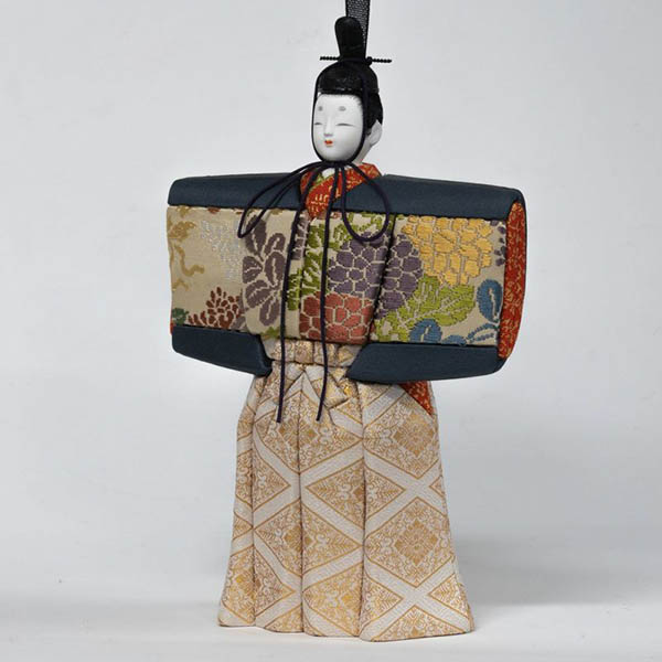 吉徳　 雛人形　一秀作 木目込 親王飾り 立雛　詳細画像