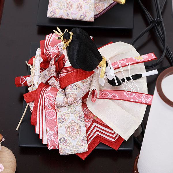 雛人形 フジキ 優香作 衣裳着 京十四番親王 花梨 アクリルケース飾り 詳細画像 フジキ 雛人形 優香作 衣裳着 京十四番親王 花梨 アクリルケース飾り 詳細画像