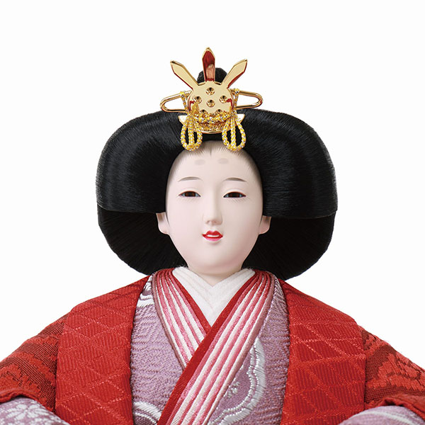 雛人形 フジキ 優香作 衣裳着 正絹 京十番親王 立ち雛 四曲月と夢桜屏風 平飾り 詳細画像 フジキ 雛人形 優香作 衣裳着 正絹 京十番親王 立ち雛 四曲月と夢桜屏風 平飾り 詳細画像