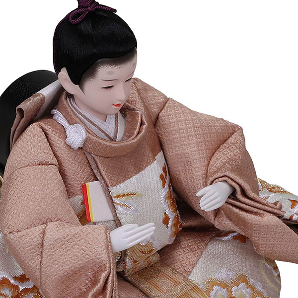 雛人形 平安豊久 なぎさ 芥子親王 平飾り 繭飾 LED灯付衝立 詳細画像 平安豊久 雛人形 なぎさ 芥子親王 平飾り 繭飾 LED灯付衝立 詳細画像