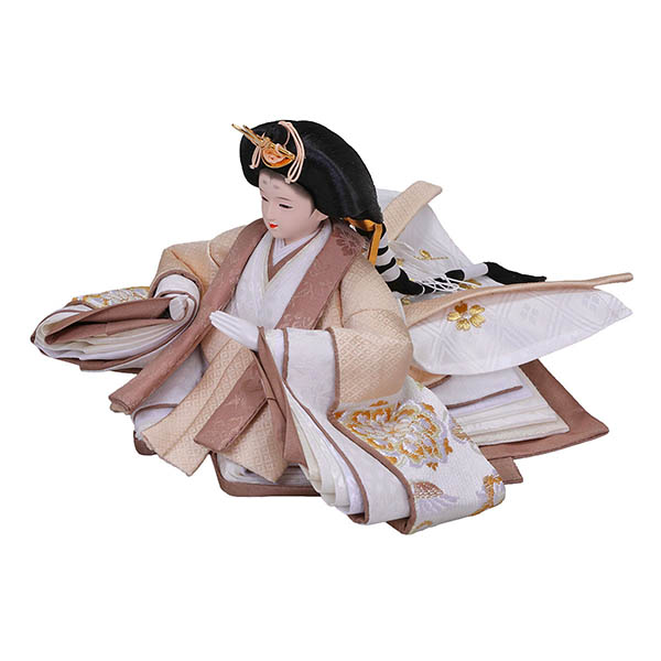 雛人形 平安豊久 なぎさ 芥子親王 平飾り 繭飾 LED灯付衝立 詳細画像 平安豊久 雛人形 なぎさ 芥子親王 平飾り 繭飾 LED灯付衝立 詳細画像