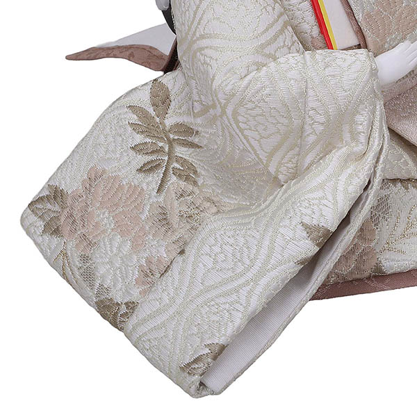 平安豊久　 雛人形　ゆな 芥子親王 収納飾り 神代調ウォルナット 櫛引屏風 LED灯付収納箱　詳細画像