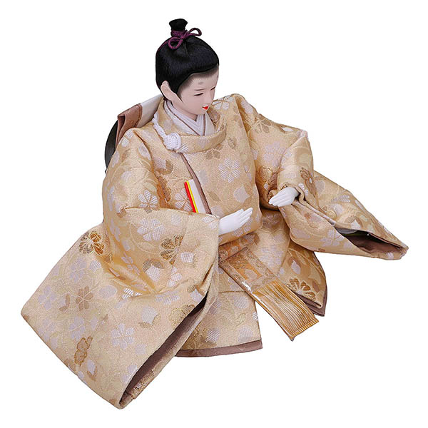 雛人形 平安豊久 しほ 芥子親王 平飾り 四曲屏風 詳細画像 平安豊久 雛人形 しほ 芥子親王 平飾り 四曲屏風 詳細画像