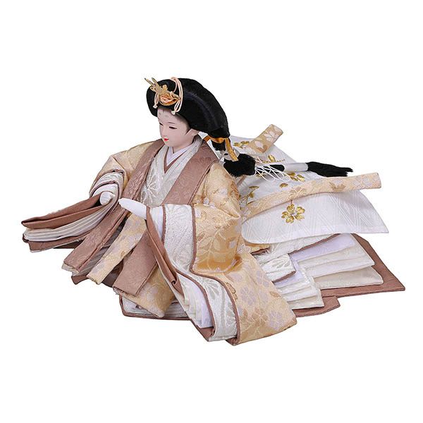 雛人形 平安豊久 しほ 芥子親王 平飾り 四曲屏風 詳細画像 平安豊久 雛人形 しほ 芥子親王 平飾り 四曲屏風 詳細画像