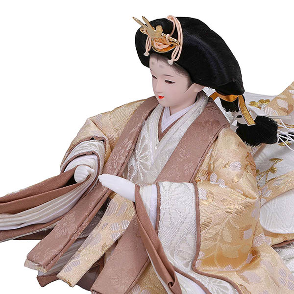 雛人形 平安豊久 しほ 芥子親王 平飾り 四曲屏風 詳細画像 平安豊久 雛人形 しほ 芥子親王 平飾り 四曲屏風 詳細画像