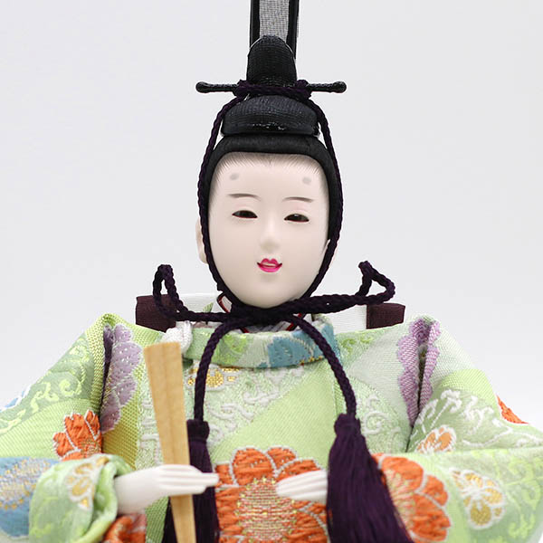 雛人形 久月 衣裳着 小三五親王 平飾り 詳細画像 久月 雛人形 衣裳着 小三五親王 平飾り 詳細画像