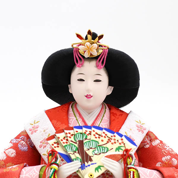 雛人形 久月 衣裳着 小三五親王 平飾り 詳細画像 久月 雛人形 衣裳着 小三五親王 平飾り 詳細画像