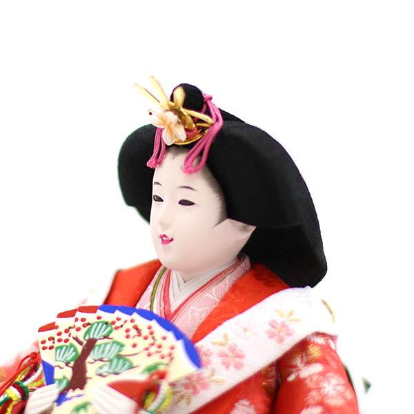 雛人形 久月 衣裳着 小三五親王 平飾り 詳細画像 久月 雛人形 衣裳着 小三五親王 平飾り 詳細画像