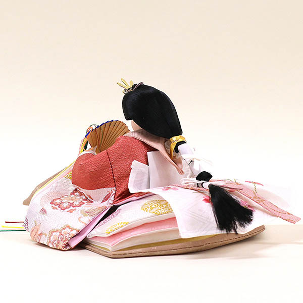 雛人形 久月 段織 衣裳着 芥子親王 平飾り 詳細画像 久月 雛人形 段織 衣裳着 芥子親王 平飾り 詳細画像