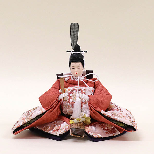 雛人形 久月 段織 衣裳着 芥子親王 平飾り 詳細画像 久月 雛人形 段織 衣裳着 芥子親王 平飾り 詳細画像