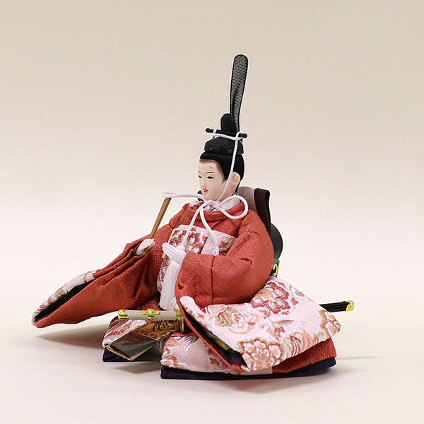 雛人形 久月 段織 衣裳着 芥子親王 平飾り 詳細画像 久月 雛人形 段織 衣裳着 芥子親王 平飾り 詳細画像