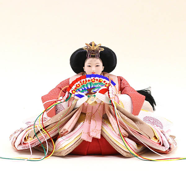 雛人形 久月 段織 衣裳着 芥子親王 平飾り 詳細画像 久月 雛人形 段織 衣裳着 芥子親王 平飾り 詳細画像