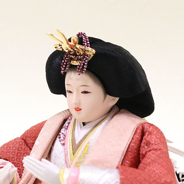 雛人形 久月 段織 衣裳着 芥子親王 平飾り 詳細画像 久月 雛人形 段織 衣裳着 芥子親王 平飾り 詳細画像