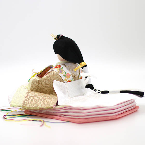 雛人形 久月 衣裳着 小三五親王 小芥子官女 五人飾り 引き出し式収納箱 詳細画像 久月 雛人形 衣裳着 小三五親王 小芥子官女 五人飾り 引き出し式収納箱 詳細画像