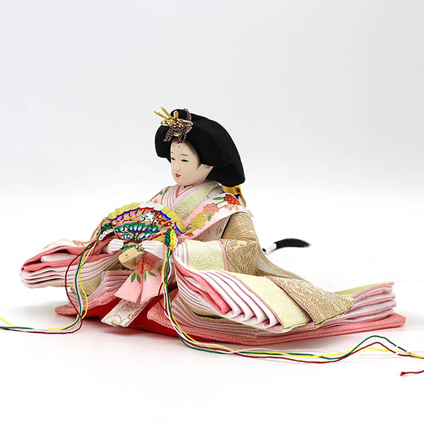 雛人形 久月 衣裳着 小三五親王 小芥子官女 五人飾り 引き出し式収納箱 詳細画像 久月 雛人形 衣裳着 小三五親王 小芥子官女 五人飾り 引き出し式収納箱 詳細画像