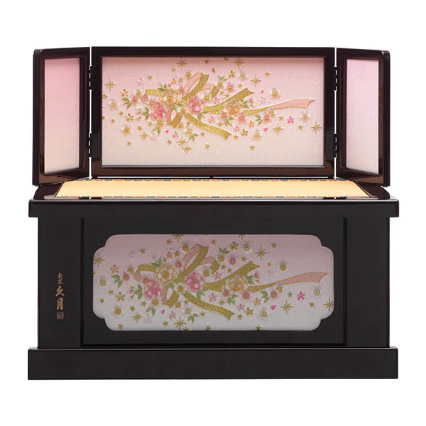 久月　 雛人形　衣裳着 三五親王 収納親王飾り　詳細画像