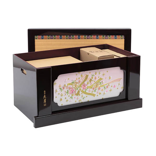 久月　 雛人形　衣裳着 三五親王 収納親王飾り　詳細画像